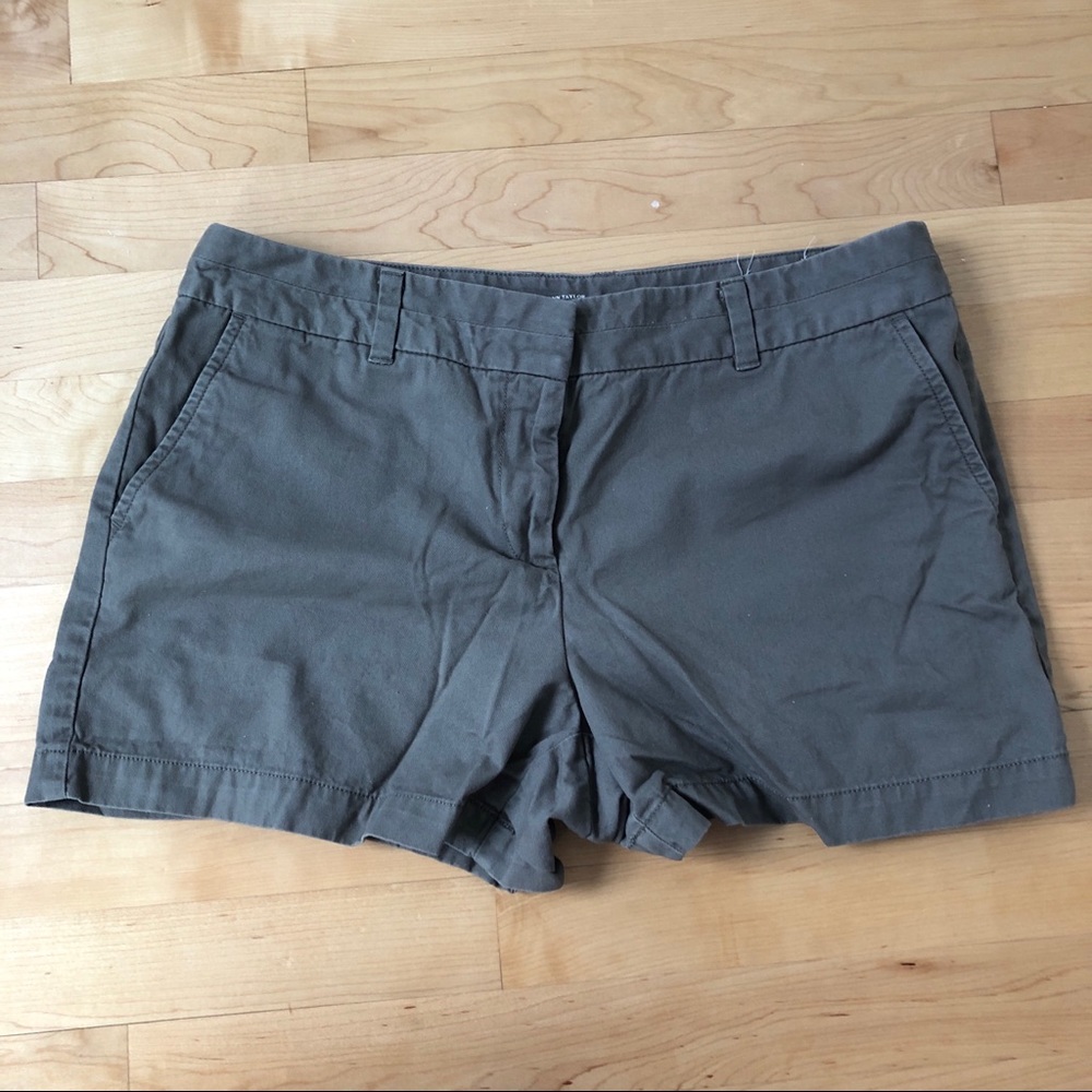 Olive loft shorts